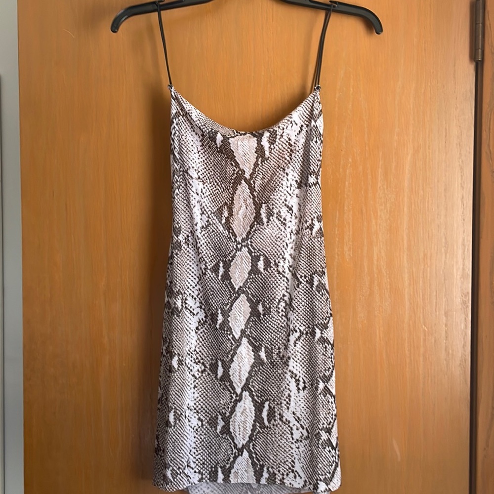Mesh mini dress